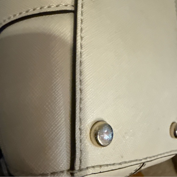 Kate Spade Cream Satchel - Picture 3 of 4